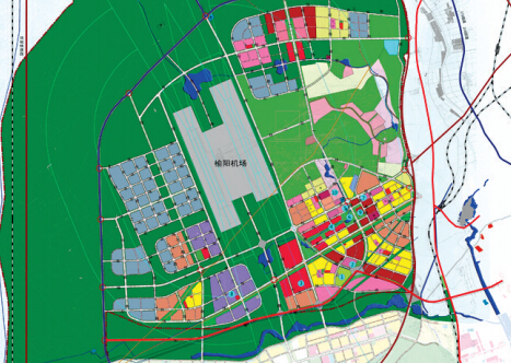 榆林市空港生态区位于榆林中心城区西北方向,是榆林中心城区规划缴梃